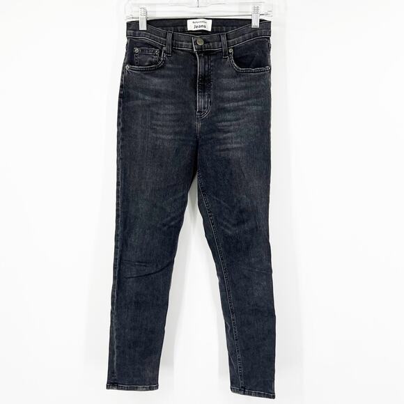Reformation Jeans High & Skinny Crop Jeans in Avalon - Picture 1 of 7